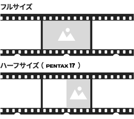 ハーフサイズフォーマットの説明